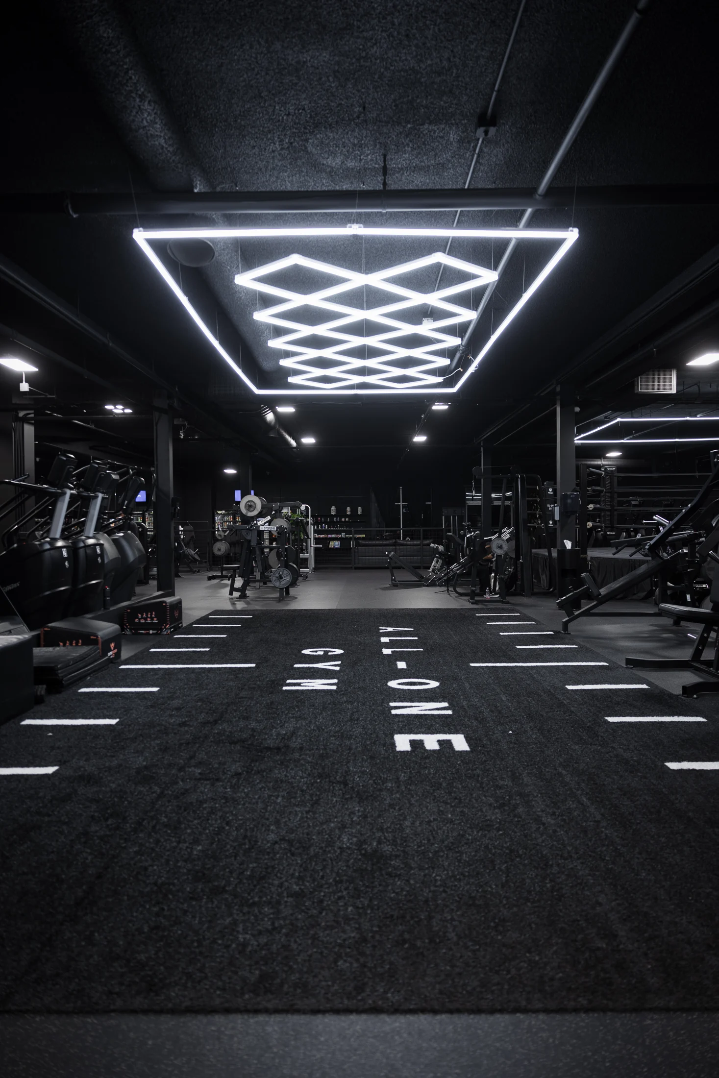 ALL-ONE GYM training floor